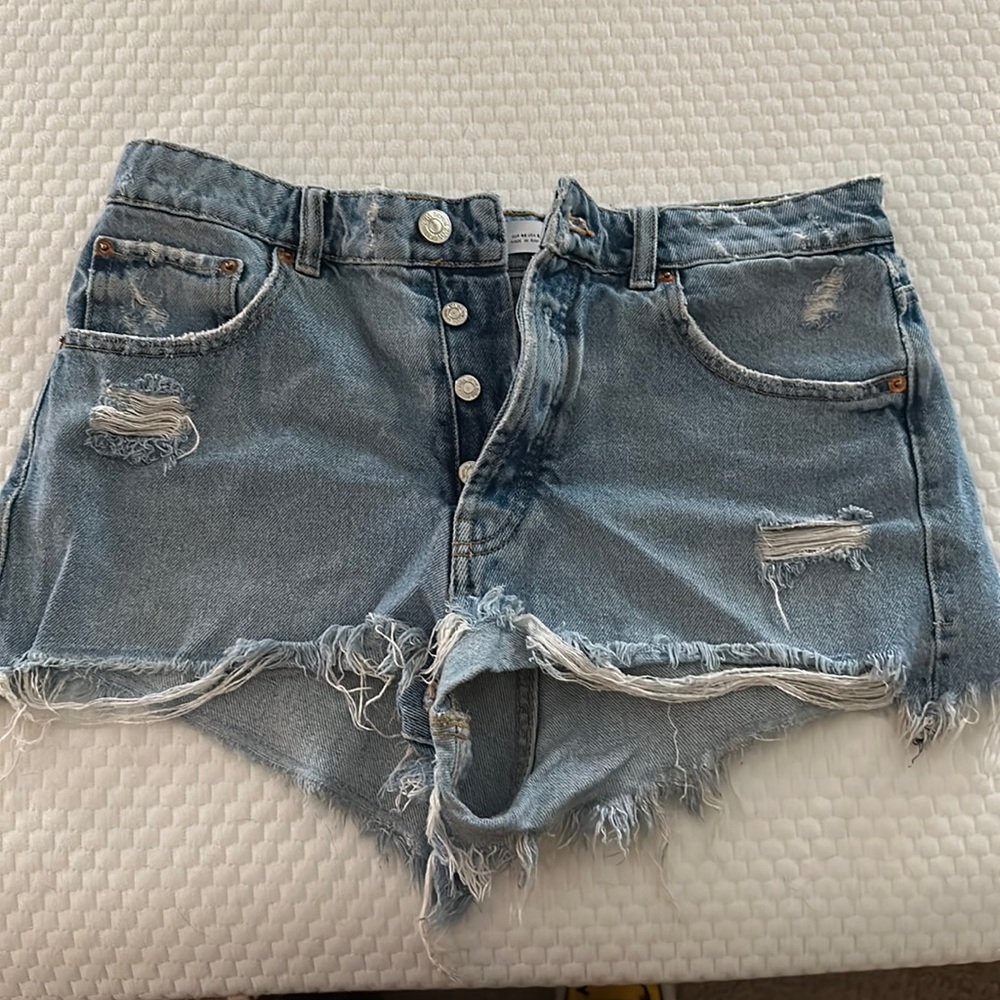 Zara jean shorts